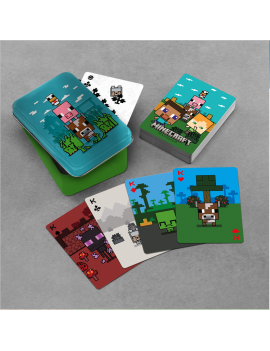 MINECRAFT - Animaux - Cartes à Jouer Paladone 1 - Culture-Pop-France