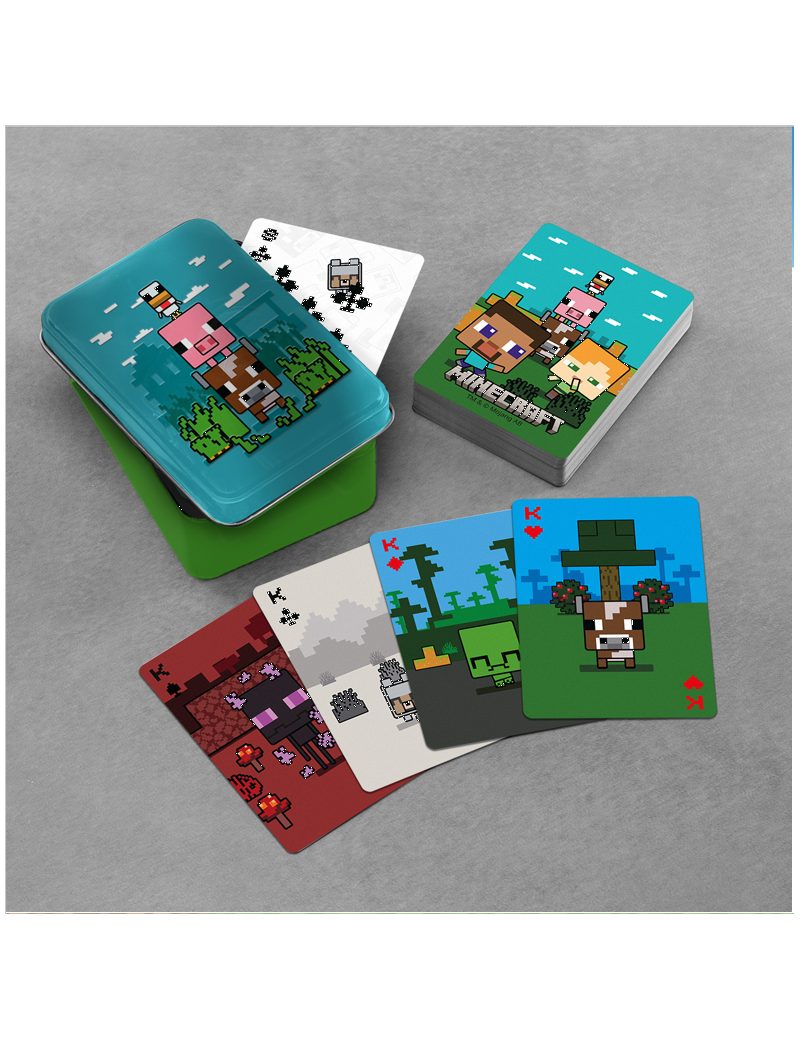 MINECRAFT - Animaux - Cartes à Jouer Paladone 1 - Culture-Pop-France MINECRAFT - Animaux - Cartes à Jouer Paladone 1 - Culture-Pop-France