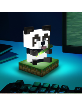 MINECRAFT - Panda - Lampe Icone 10cm Paladone 1 - Culture-Pop-France