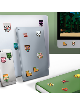 MINECRAFT - Puffy - Gadget Decals Paladone 1 - Culture-Pop-France
