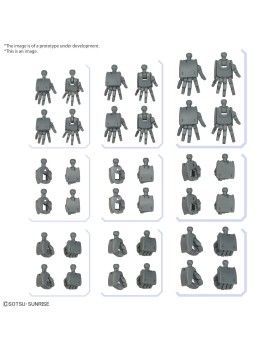 GUNDAM - Option Parts Set Gunpla 3 (Build Hands Edge) - Model Kit Bandai Model Kit 1 - Culture-Pop-France