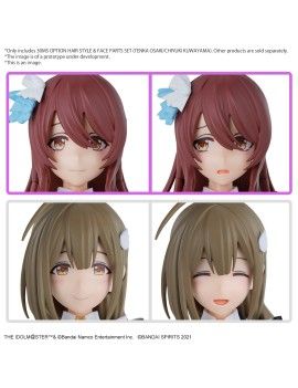 THE IDOLMASTER - 30MS Option hair style & Face Parts Set - Model Kit Bandai Model Kit 1 - Culture-Pop-France
