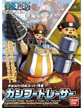 ONE PIECE - Model Kit - Chopper Robo Super 4 Kung Fu Tracer - 10 CM Bandai Model Kit 1 - Culture-Pop-France