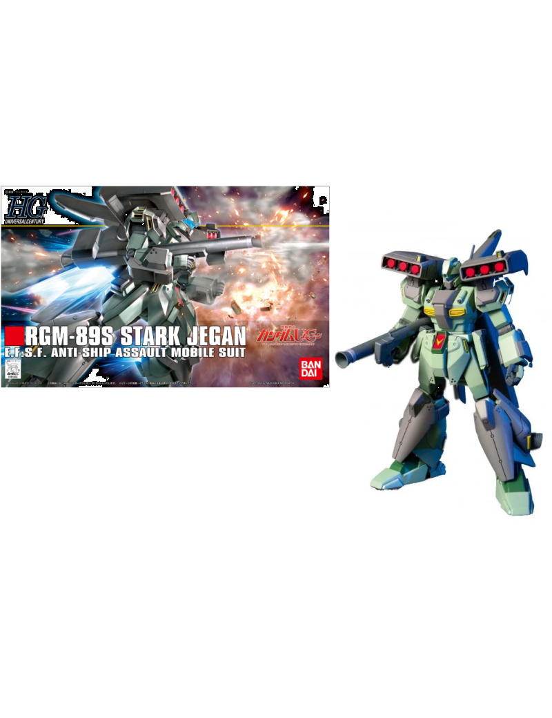 GUNDAM - HGUC 1/144 Stark Jegan - Model Kit Bandai Model Kit 1 - Culture-Pop-France GUNDAM - HGUC 1/144 Stark Jegan - Model Kit Bandai Model Kit 1 - Culture-Pop-France