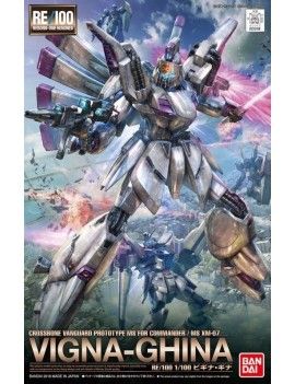 GUNDAM - RE/100 1/100 MS XM-07 Vigna-Ghina - Model Kit Bandai Model Kit 1 - Culture-Pop-France
