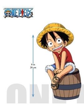 ONE PIECE - Luffy sur Tonneau - Figurine Lumineuse - 20 cm Teknofun 1 - Culture-Pop-France