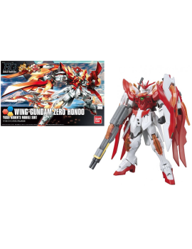 GUNDAM - HGBF Wing Gundam Zero Honoo 1/144 - Model Kit Bandai Model Kit 1 - Culture-Pop-France