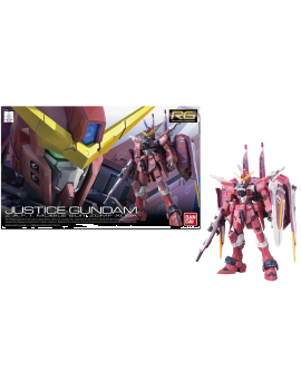GUNDAM - RG 1/144 Justice Gundam - Model Kit Bandai Model Kit 1 - Culture-Pop-France