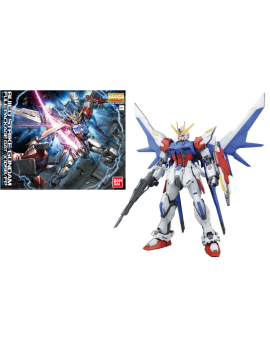 GUNDAM Build Fighters - Model Kit - MG 1/100 - Strike Gundam Full Pack Bandai Model Kit 1 - Culture-Pop-France