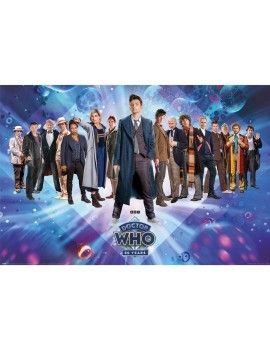 DOCTOR WHO - 60 Years - Poster 61 x 91cm Pyramid 1 - Culture-Pop-France