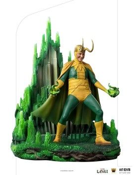 LOKI - Classic Loki Variant Deluxe - Statuette ArtScale 1/10 Deluxe Iron Studios 1 - Culture-Pop-France