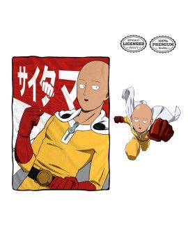 ONE PUNCH MAN - Saitama - Couverture 114x152cm Just Funky 1 - Culture-Pop-France