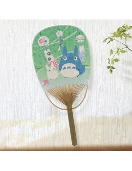 MON VOISIN TOTORO - Carillons à vent - Eventail 375x175x5mm Semic 1 - Culture-Pop-France