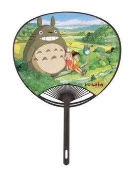 MON VOISIN TOTORO - Satsuki et Mei - Eventail 345x243x3mm Semic 1 - Culture-Pop-France