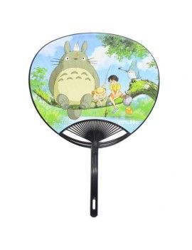 MON VOISIN TOTORO - Totoro à la pêche - Eventail 345x243x3mm Semic 1 - Culture-Pop-France