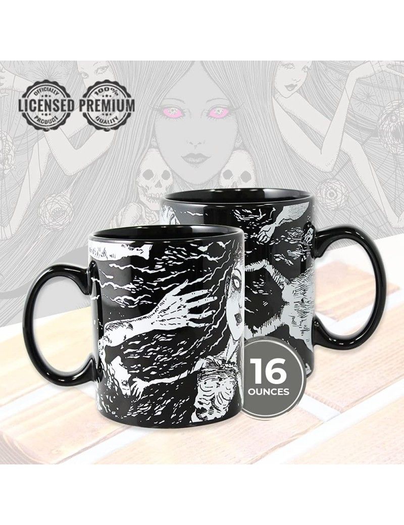 JUNJI ITO - Mug XXL à café 473ml Just Funky 1 - Culture-Pop-France JUNJI ITO - Mug XXL à café 473ml Just Funky 1 - Culture-Pop-France