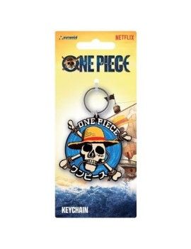 ONE PIECE LIVE ACTION - Equipage Chapeau de Paille - Porte-clés en PVC Pyramid 1 - Culture-Pop-France