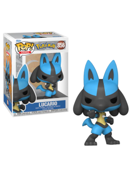 POKEMON - POP Games N° 856 - Lucario Funko 1 - Culture-Pop-France