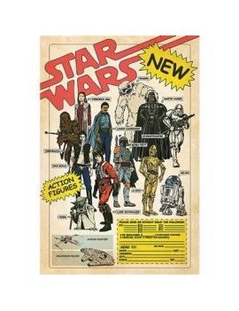 STAR WARS - Action Figures - Poster 61 x 91cm Pyramid 1 - Culture-Pop-France