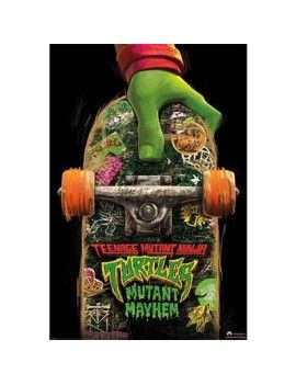 TMNT MUTANT MAYHEM - Skate Board - Poster 61 x 91cm Pyramid 1 - Culture-Pop-France