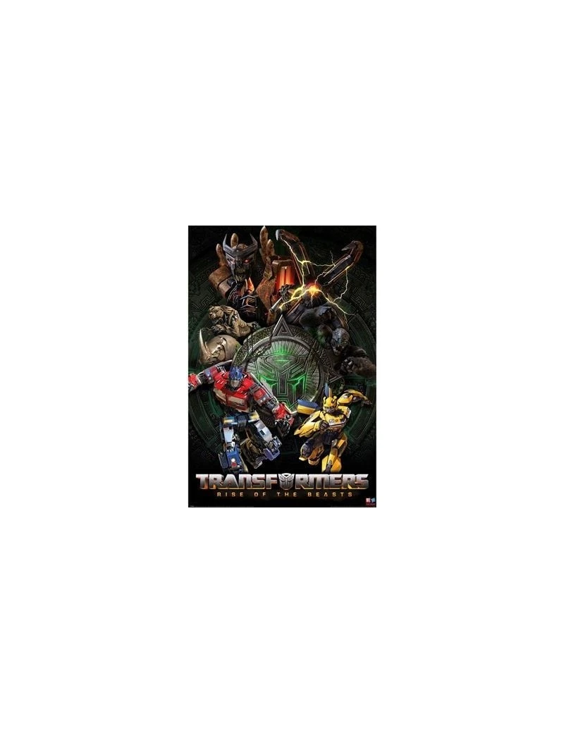 TRANSFORMERS RISE OF THE BEASTS - Primal Rage - Poster 61 x 91cm Pyramid 1 - Culture-Pop-France TRANSFORMERS RISE OF THE BEASTS - Primal Rage - Poster 61 x 91cm Pyramid 1 - Culture-Pop-France