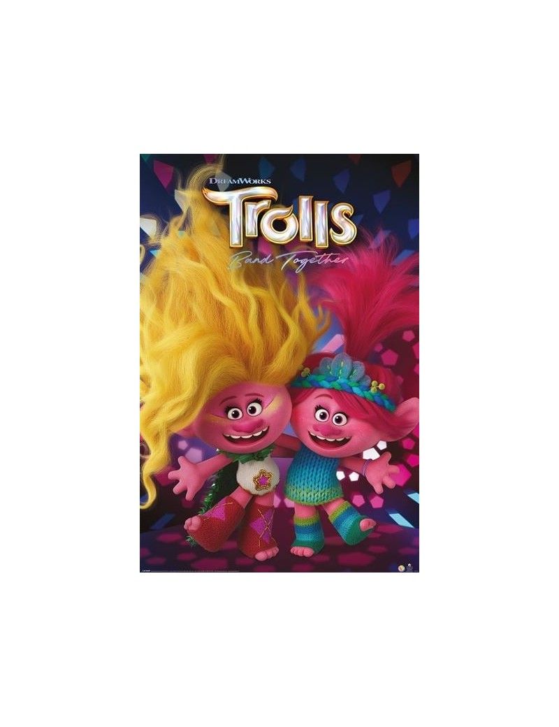 TROLLS BAND TOGETHER - Viva & Poppy - Poster 61 x 91cm Pyramid 1 - Culture-Pop-France TROLLS BAND TOGETHER - Viva & Poppy - Poster 61 x 91cm Pyramid 1 - Culture-Pop-France