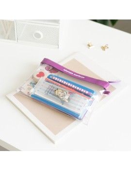 DISNEY - Alice - Set de Papeterie avec 3 Notebooks A6 - 10pc. Grupo Erik 1 - Culture-Pop-France