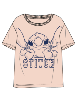 LILO & STITCH - Stitch - T-Shirt Unisex Rose (XL) 1 - Culture-Pop-France