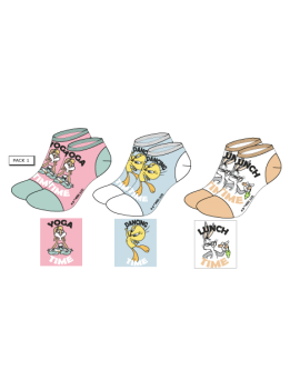 Pokémon - Trio Color - Pack de 3 Paires de Chaussettes Sport (T39