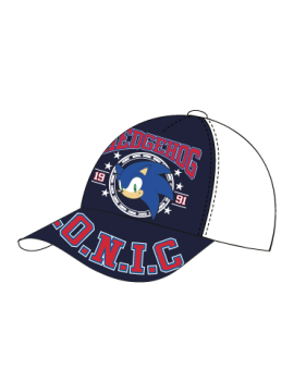 SONIC - Sonic 1991 - Casquette Blanche Enfant 54cm 1 - Culture-Pop-France
