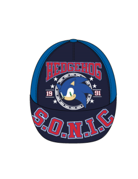 SONIC - Sonic 1991 - Casquette Bleu Enfant 54cm 1 - Culture-Pop-France
