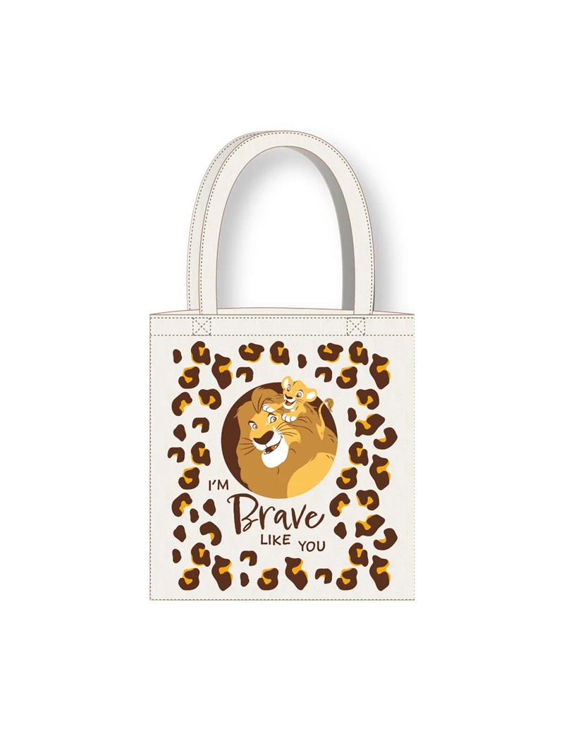 DISNEY - Roi Lion - Mufasa & Simba - Tote Bag 36x39cm Cerda 1 - Culture-Pop-France DISNEY - Roi Lion - Mufasa & Simba - Tote Bag 36x39cm Cerda 1 - Culture-Pop-France