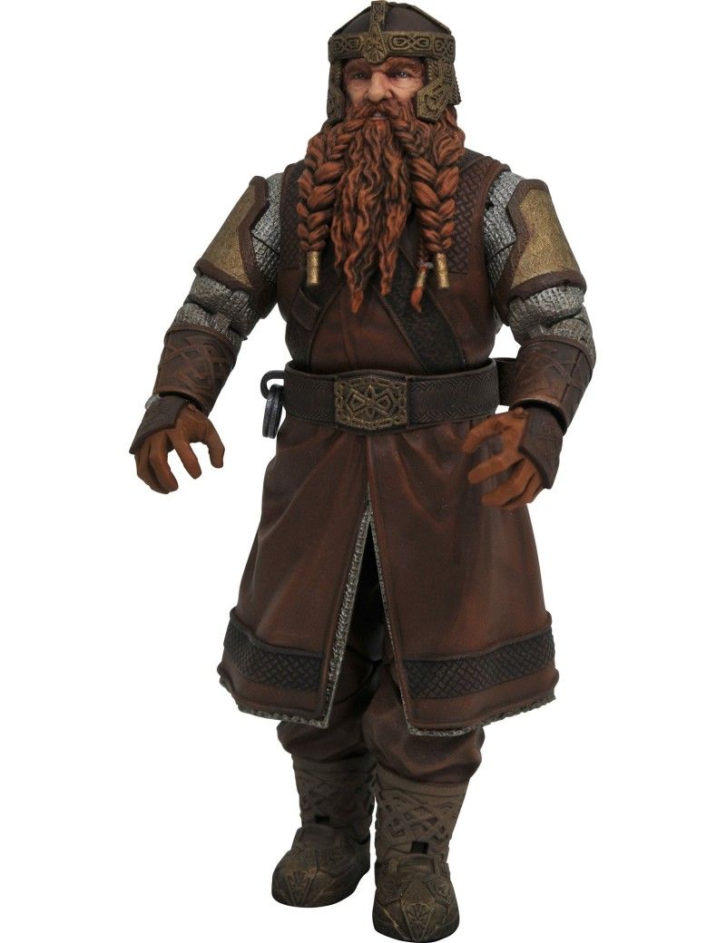 LE SEIGNEUR DES ANNEAUX - Gimli - Action Figure 17cm Diamond Select 1 - Culture-Pop-France LE SEIGNEUR DES ANNEAUX - Gimli - Action Figure 17cm Diamond Select 1 - Culture-Pop-France
