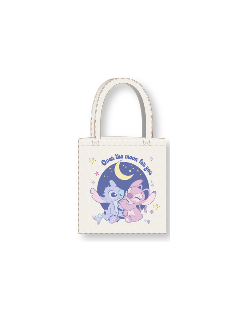 STITCH & ANGEL - Over The Moon - Tote Bag 36x39cm Cerda 1 - Culture-Pop-France STITCH & ANGEL - Over The Moon - Tote Bag 36x39cm Cerda 1 - Culture-Pop-France