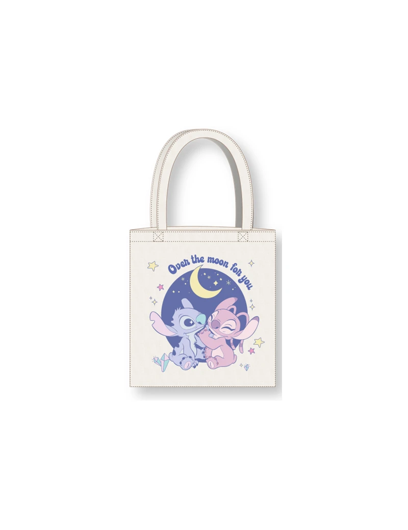 STITCH & ANGEL - Over The Moon - Tote Bag 36x39cm Cerda 1 - Culture-Pop-France STITCH & ANGEL - Over The Moon - Tote Bag 36x39cm Cerda 1 - Culture-Pop-France