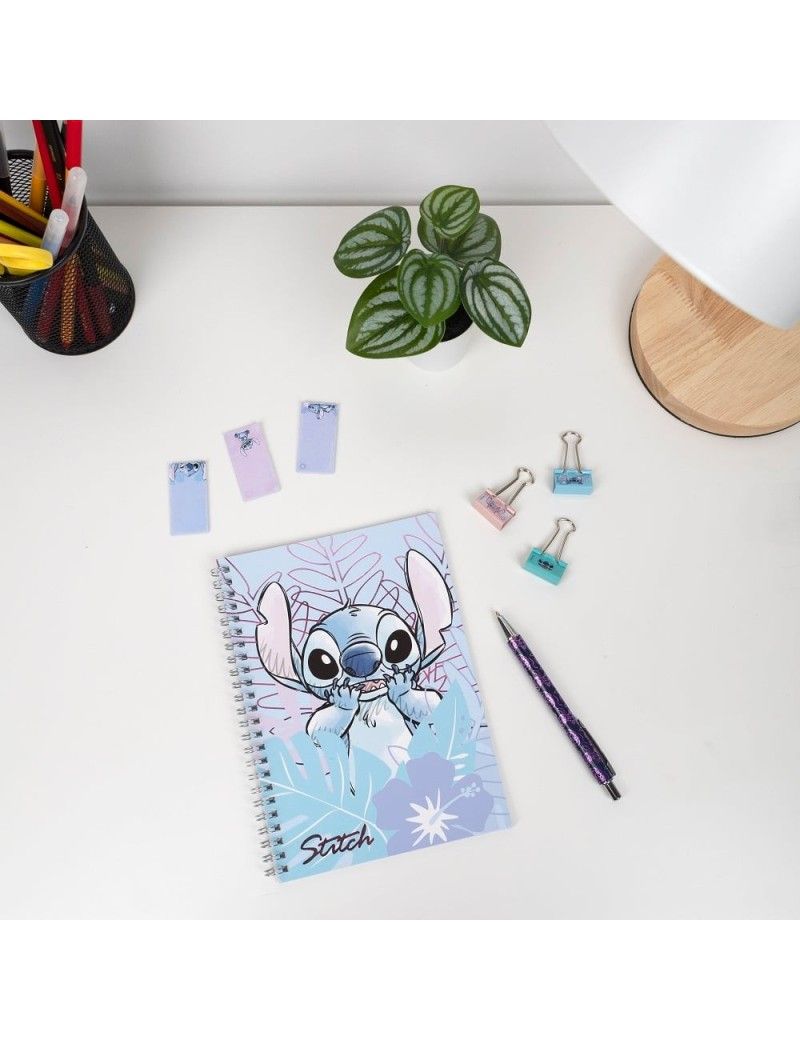 Papeterie stitch 10 pièces - Disney