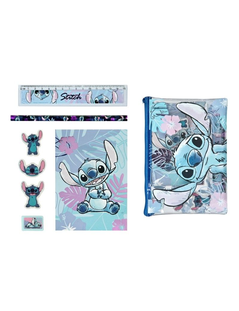 STITCH - Watercolor - Set de Papeterie - 7pc. 1 - Culture-Pop-France STITCH - Watercolor - Set de Papeterie - 7pc. 1 - Culture-Pop-France