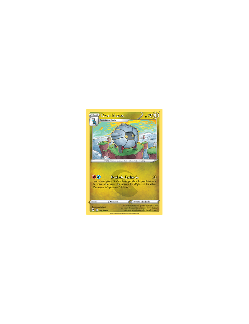 Carte Pokémon Noctali V 189/203 de la série Évolution Céleste en