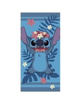 LILO & STITCH - Fleurs - Serviette de Plage 100% Polyester 70x140cm AyMax 1 - Culture-Pop-France