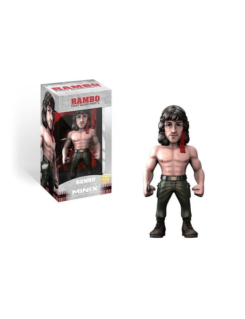 RAMBO - Rambo avec Bandana - Figurine Minix # 12cm Minix 1 - Culture-Pop-France RAMBO - Rambo avec Bandana - Figurine Minix # 12cm Minix 1 - Culture-Pop-France