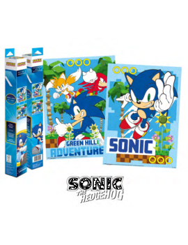 SONIC - Green Hill - Set 2 Posters 52 x 38cm Pyramid 1 - Culture-Pop-France