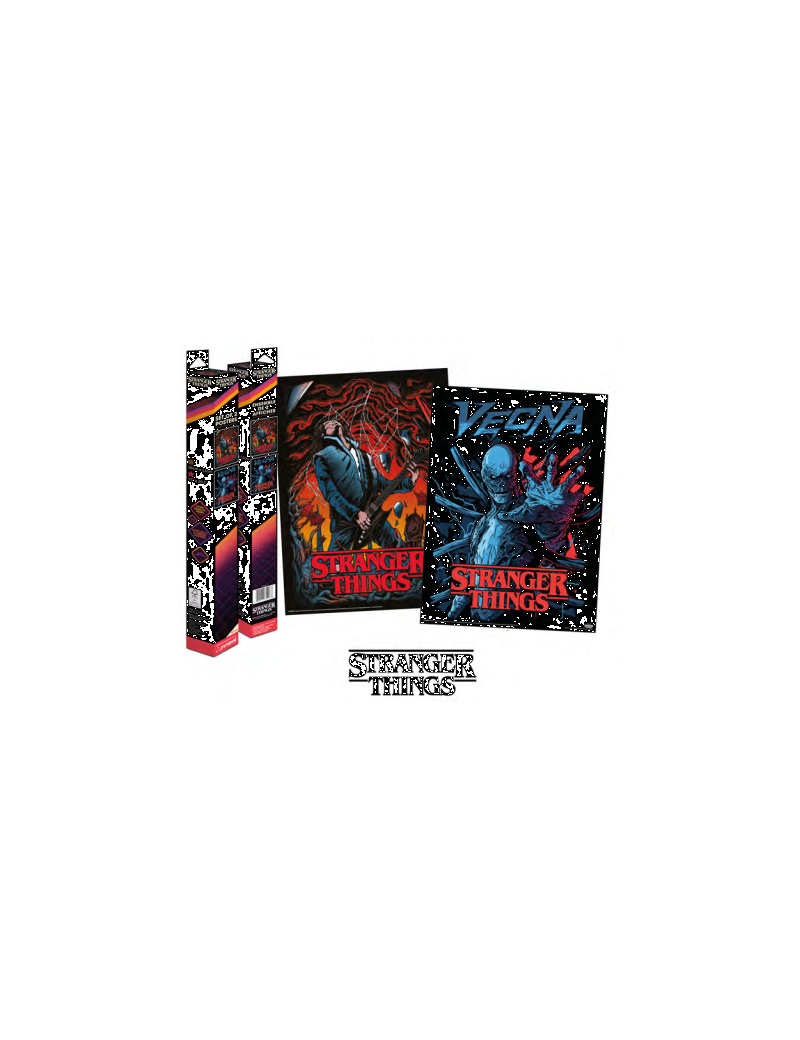 STRANGER THINGS - Vecna & Eddie - Set 2 Posters 52 x 38cm 1 - Culture-Pop-France STRANGER THINGS - Vecna & Eddie - Set 2 Posters 52 x 38cm 1 - Culture-Pop-France