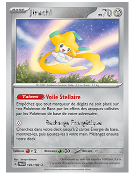 Jirachi - Faille Paradoxe - 126/182 - Francaise - Reverse 1 - Culture-Pop-France