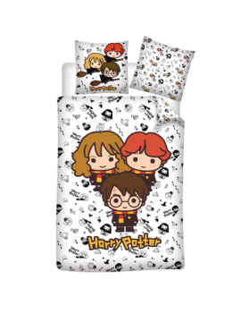 HARRY POTTER - Parure de lit 140X200 - '100% Coton' AyMax 1 - Culture-Pop-France