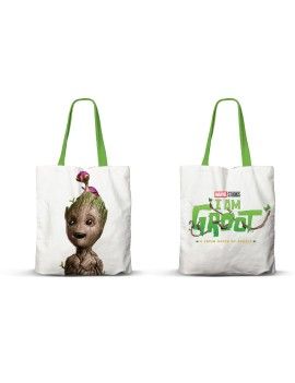 GROOT - I Am Groot - Tote Bag Premium '40x33x1cm' Karactermania 1 - Culture-Pop-France