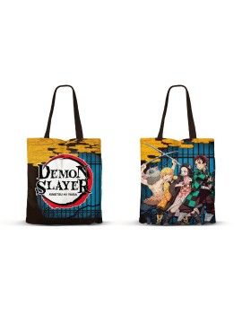 DEMON SLAYER - Team - Tote Bag Premium '40x33x1cm' Karactermania 1 - Culture-Pop-France