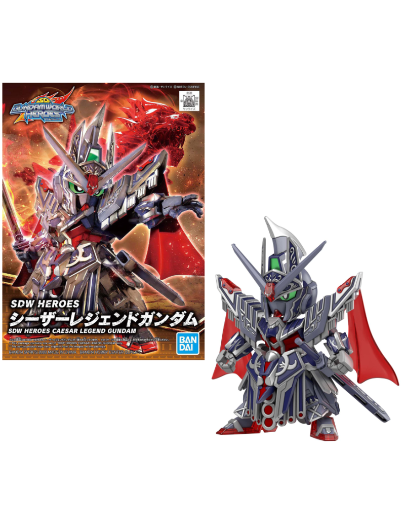 GUNDAM - SDW Heroes Caesar Legend - Model Kit Bandai Model Kit 1 - Culture-Pop-France GUNDAM - SDW Heroes Caesar Legend - Model Kit Bandai Model Kit 1 - Culture-Pop-France