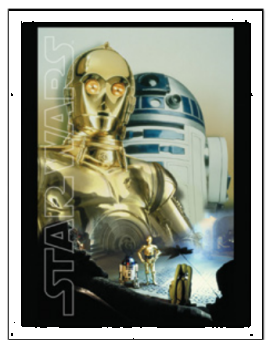 STAR WARS - Droids Key Art - Impression encadrée 30x40cm Pyramid 1 - Culture-Pop-France