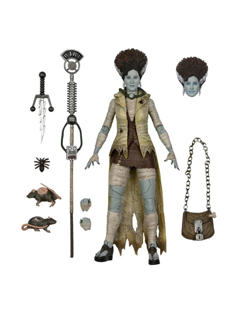 UNIVERSAL MONSTERS X TMNT - April as the bride - Figurine 18cm Neca 1 - Culture-Pop-France UNIVERSAL MONSTERS X TMNT - April as the bride - Figurine 18cm Neca 1 - Culture-Pop-France