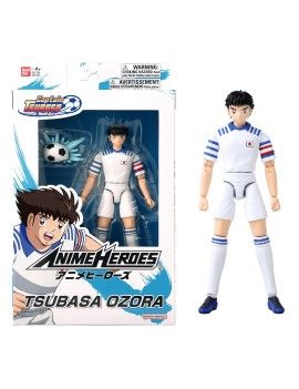 CAPTAIN TSUBASA - Tsubasa Ozora - Figurine Anime Heroes 17cm Bandai Red 1 - Culture-Pop-France